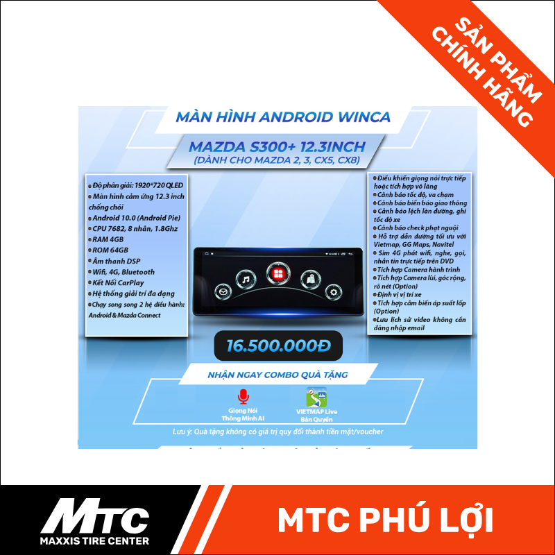 Màn hình Android Winca S300+