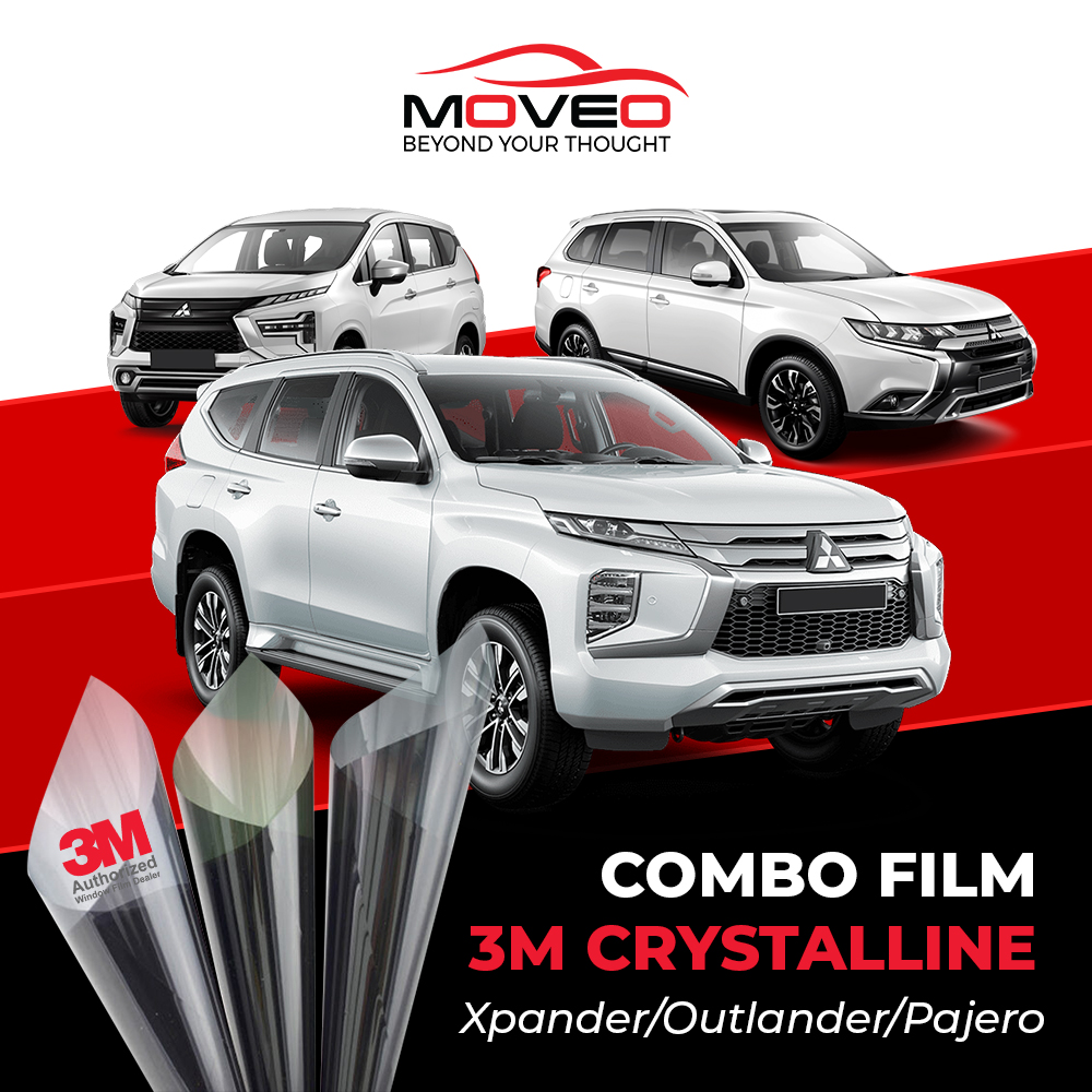 COMBO FILM 3M CRYSTALLINE - XPANDER/OUTLANDER/PAJERO (*)