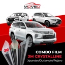 COMBO FILM 3M CRYSTALLINE - XPANDER/OUTLANDER/PAJERO (*)