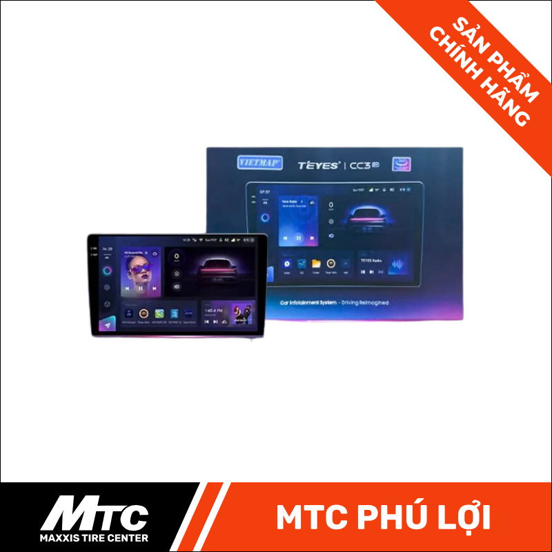 MÀN HÌNH VIETMAP TEYES CC3 2K 4GB-32GB 9 INCH KÈM CAMERA 360 ĐỘ
