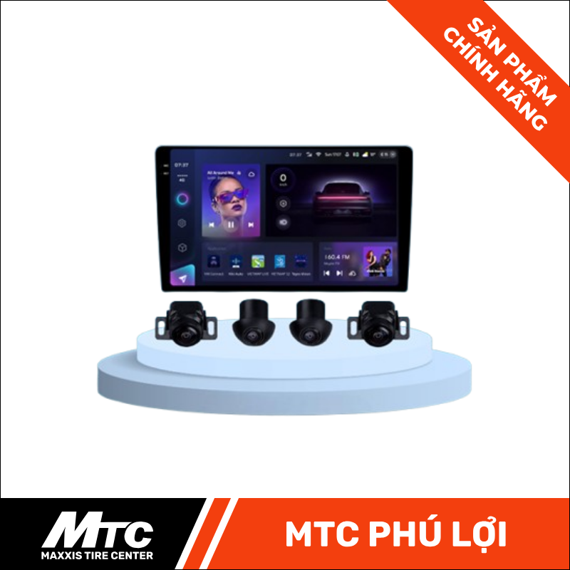 MÀN HÌNH VIETMAP TEYES CC3 2K 4GB-32GB 9 INCH KÈM CAMERA 360 ĐỘ